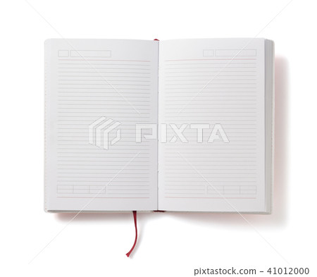 notebook isolated at white notebook isolated at white 41012000