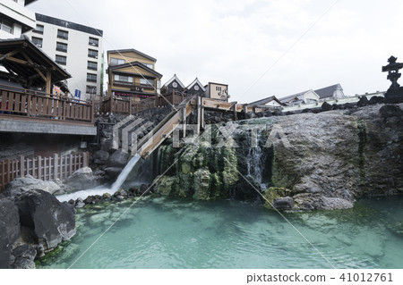 Kusatsu hot spring / Yubatake area 41012761