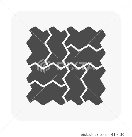paver block icon-插圖素材 [41013033] - PIXTA圖庫