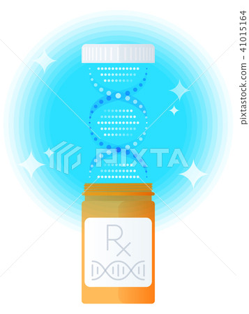 Genomic personalized medicine concept.  41015164