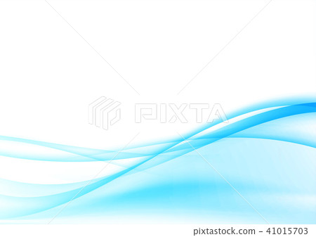Bright futuristic blue smoke lines background 41015703