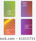 Trendy geometric halftone minimal folder design 41015733
