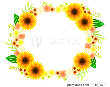 Sunflower frame 41016752