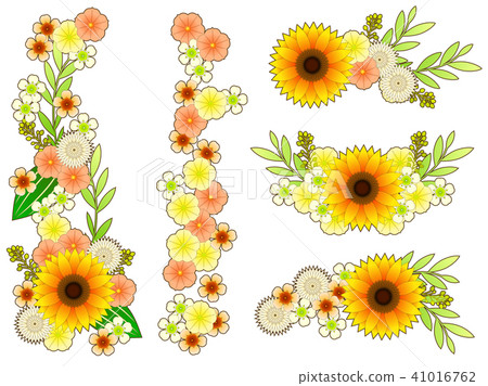 Sunflower frame 41016762