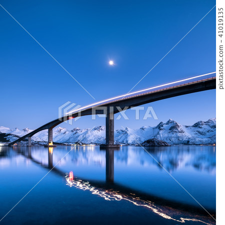 Natural landscape in the Norway 41019135