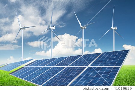 Alternative energy concept and idea 41019639