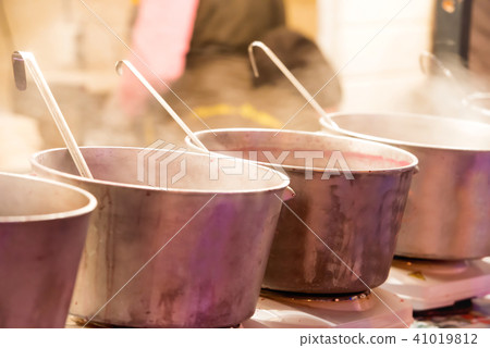 Boiling cauldrons or big pots Boiling cauldrons or big pots 41019812
