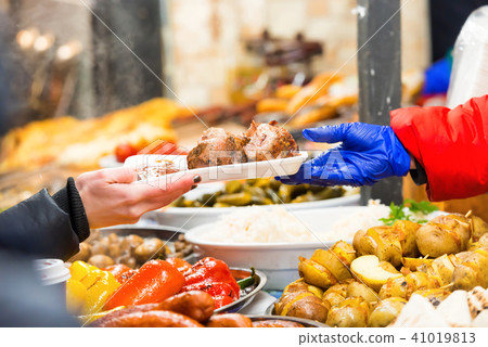 Street food market 41019813