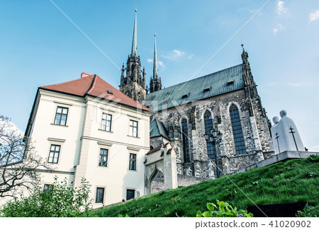 Famous Cathedral of St. Peter and Paul, Brno Famous Cathedral of St. Peter and Paul, Brno 41020902