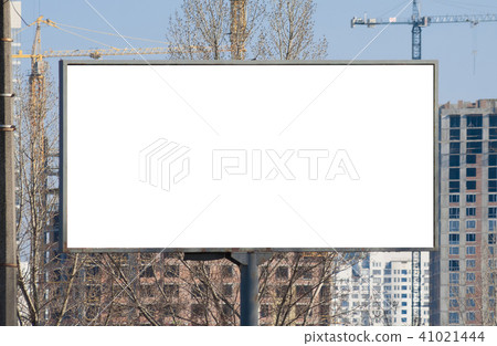 Old blank horizontal billboard Old blank horizontal billboard 41021444