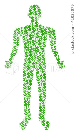 Dollar Man Figure Dollar Man Figure 41023079