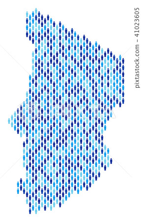 Chad Map Population People 41023605