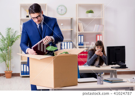 Person being fired from his work Person being fired from his work 41024787