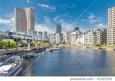 High-rise building group built on the waterside 41025201