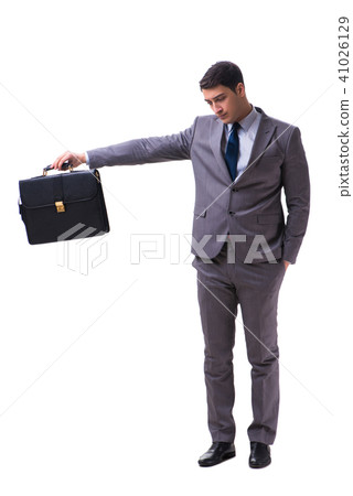 Businessman isolated on white background Businessman isolated on white background 41026129