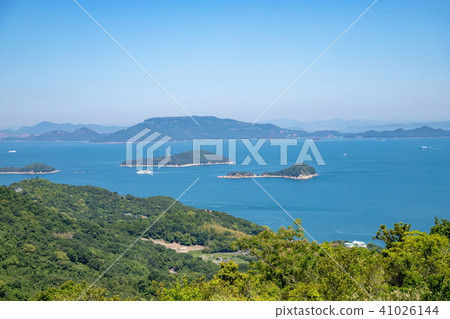 瀨戶內陸風景春天(高島市稻城町,豐島市,Kabutojima) 瀨戶內陸風景春天(高島市稻城町,豐島市,Kabutojima) 41026144