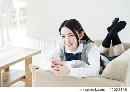 High school student smart girls girls school girls 41028196