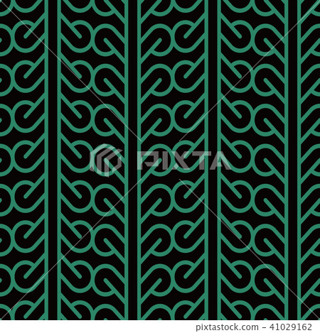 Antique green seamless retro pattern background 41029162