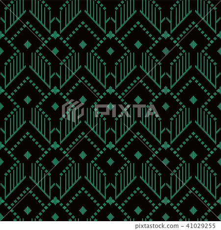 Antique green seamless retro pattern background Antique green seamless retro pattern background 41029255