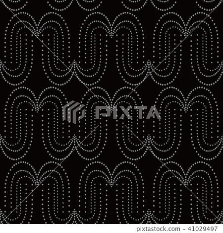 Antique silver seamless retro pattern background Antique silver seamless retro pattern background 41029497