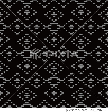 Antique silver seamless retro pattern background Antique silver seamless retro pattern background 41029669