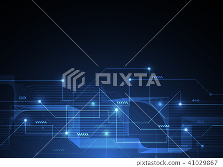 Abstract background with technology circuit board Abstract background with technology circuit board 41029867