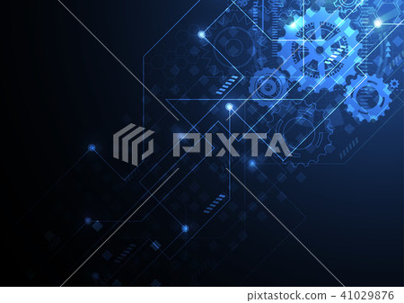 Abstract machine background - Stock Illustration [41029876] - PIXTA
