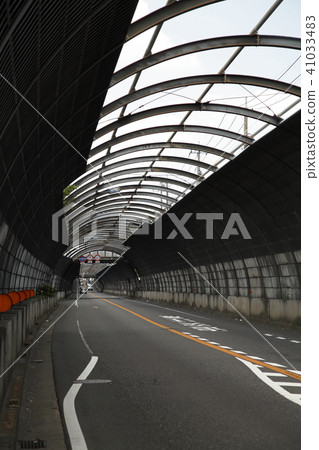 Soundproof wall of road 41033483