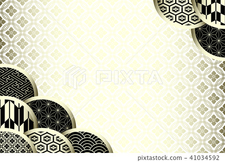 Japanese-style background 41034592