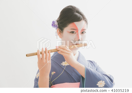 kimono, female, lady 41035219