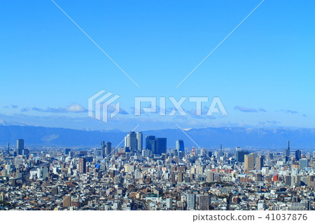 從Higashiyama天空塔看的名古屋市都市風景 41037876