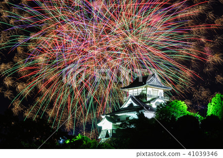 Kiso River Unoka Fireworks Festival 41039346