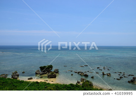 從宮城島看到的沖繩海 41039995