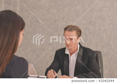 Businesspeople is working in office. Businesspeople is working in office. 41042044