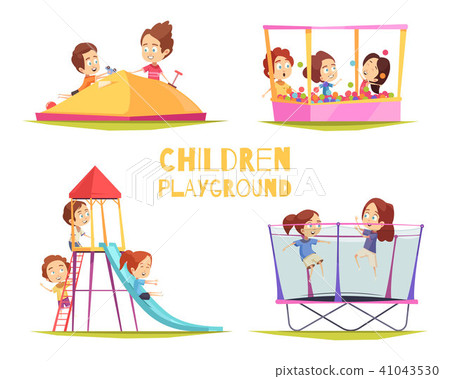 Children Playground Design Concept Children Playground Design Concept 41043530