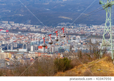 Grenoble. Cable car. Grenoble. Cable car. 41047050