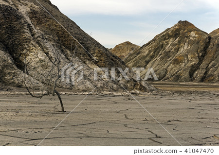 colored weathered slopes against the sky colored weathered slopes against the sky 41047470