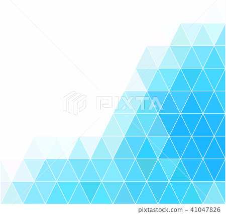 Blue Grid Mosaic Background 41047826