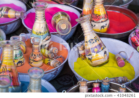 Souvenirs from Jordan - bottles with sand and shap Souvenirs from Jordan - bottles with sand and shap 41048261