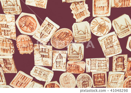 Traditional Arabic souvenir shop in Amman, Jordan. 41048298