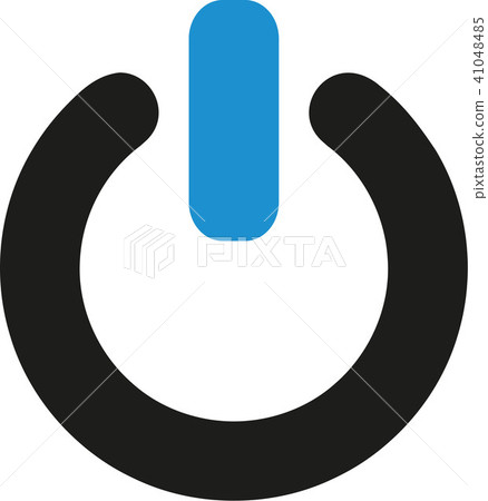 power_button_2c.eps - Stock Illustration [41048485] - PIXTA