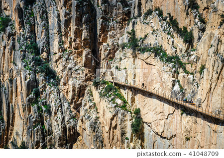 Caminito Del Rey mountain path in Andalusia, Spain 41048709