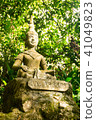 Statues at secret garden on the Koh Samui Island, Thailand 41049823