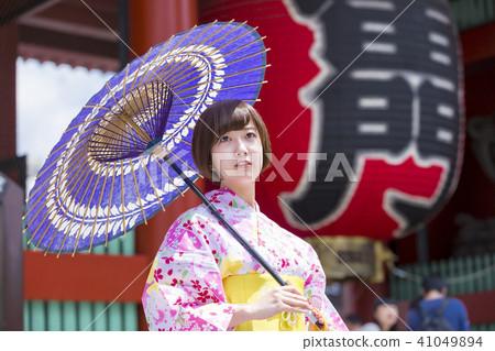 Tokyo Asakusa Kaminarimonu Yukata 41049894