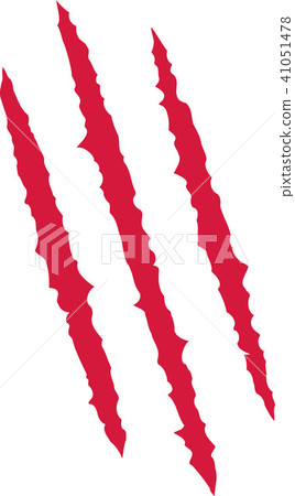 scratch_red.eps - Stock Illustration [41051478] - PIXTA