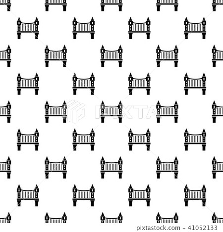 Tower bridge pattern vector seamless Tower bridge pattern vector seamless 41052133