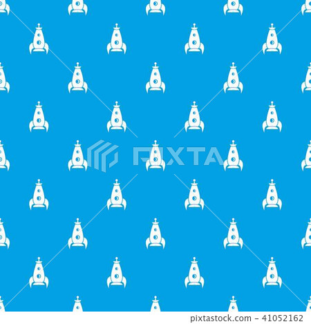 Rocket futuristic pattern vector seamless blue Rocket futuristic pattern vector seamless blue 41052162