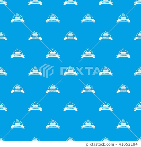 Cleaning house pattern vector seamless blue Cleaning house pattern vector seamless blue 41052194