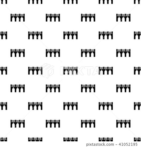 Old arch bridge pattern vector seamless Old arch bridge pattern vector seamless 41052195