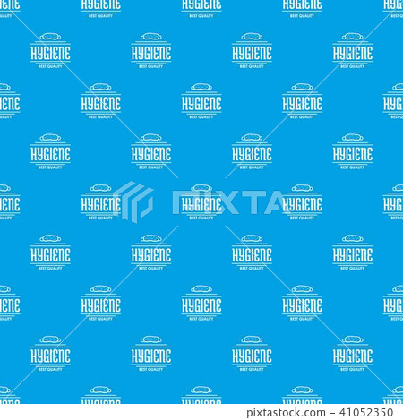 Hygiene bacteria pattern vector seamless blue Hygiene bacteria pattern vector seamless blue 41052350